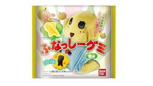 Funassyi has become a "pear-flavored gummy"! I'm looking forward to seeing what kind of poses will come out!