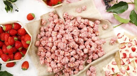 Garrett Popcorn "Berry Berry White Chocolate" Sweet and sour spring limited recipe