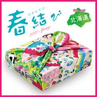 ふろしき包みの北海道菓子詰め合わせ「春結び」柳月から！人気の「あんバタサン」やバウムクーヘン入り