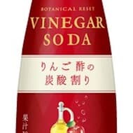 「VINEGAR SODA りんご酢の炭酸割り」りんご酢を炭酸で割った爽快な炭酸飲料