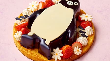 "Suica's Penguin White Chocolate Cake" with a limited number of tote bags for spring celebrations!