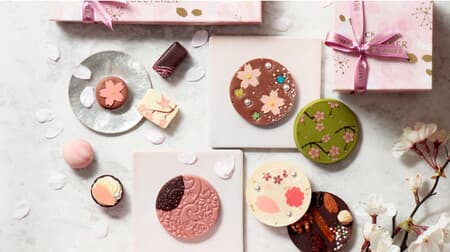 Spring-like gorgeous chocolates such as Bell Amer "Sakura Chocolat" and "Spring Donut Chocolat"