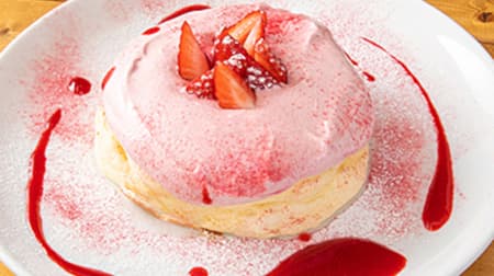 Takakuracho Coffee "Spring Recommended Ricotta Pancakes" Strawberries & Shiro An Anxious!