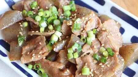 Sweet and spicy stain "stir-fried pork konjac" recipe! If you chew it, it will ooze out.