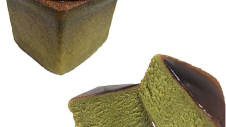 Pasco "Domestic Wheat Cube Dolce Uji Matcha" Harmony of the flavor of Uji Matcha and the richness of brown sugar honey! Renewal of "domestic wheat crown melon bread"