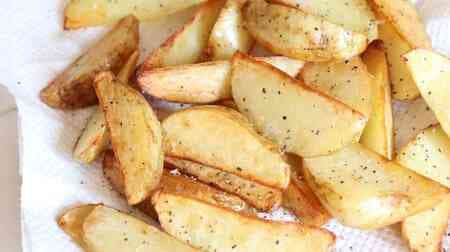 How to make moist and fluffy "new potato fries"! Simple recipe to taste