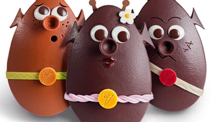 La Maison du Chocolat "Destiny Planet Chocolat" A humorous Easter chocolate!