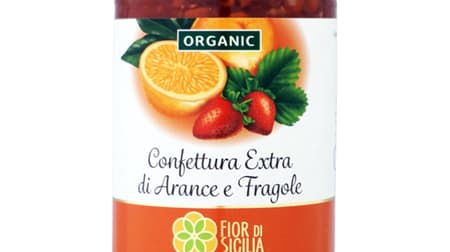 Seijo Ishii "Organic Orange Strawberry Jam" From Sicilian Citrus Jam "Fiordisicilian"