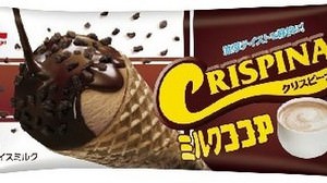 "Morinaga Milk Cocoa" is now ice cream! Crispy corn "Crispina milk cocoa"