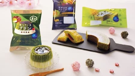 Moist and smooth "Steamed cake pudding, matcha black honey" The sweetness of milk and the astringency of Uji matcha are in harmony!
