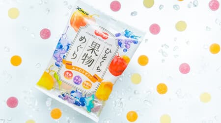 Kanro "Hitokuchi Fruit Tour Jelly" Enjoy the taste of fruits from all over Japan in one bag