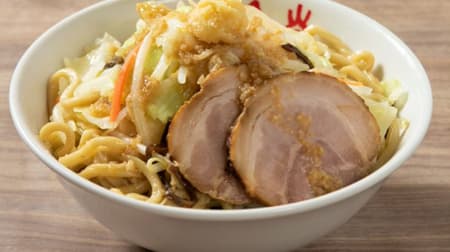 Ippudo "I'm sorry Jiro" 300g extra-thick noodle topping is also 300g heavy-weight mixed soba! Store limited