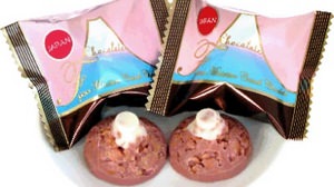 Spring-only "Sakura" is now available for Mary Chocolate's "Mt. Fuji" crunch chocolate!