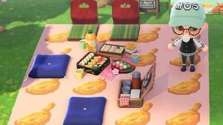 Mos Burger x Animal Crossing My Design 3rd! Street-style outfits and cherry-blossom viewing stall sets