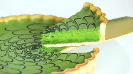 Back-order "Marble Matcha Chocolate Cheesecake" Agricultural corporation d: matcha online shop! Powerful taste of ultra-rich matcha