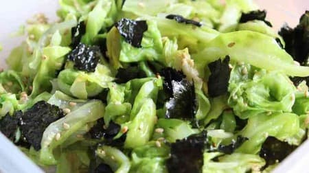 Simple recipes for cabbage such as "Cabbage and seaweed namul" with chopsticks! Kentucky-style "coleslaw salad"