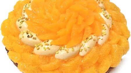 カフェコムサ “オレンジの日” 限定ケーキ！パティシエ厳選みかんたっぷり