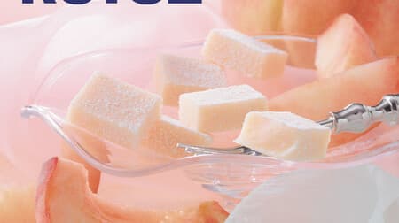 Lloyds "Fresh Chocolate [White Peach]" - Fresh and sweet! Also available: "White Peach Berry & White Peach White Chocolate