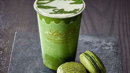 "Lindt Dark-Matcha in the Sky-Chocolate Drink" The most premium matcha chocolate drink in Linz history!