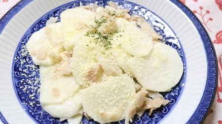[Recipe] Hot "stir-fried turnip cheese bacon" The taste of bacon in a sweet turnip