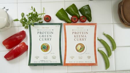 Natural Lawson "Protein Green Curry" "Protein Keema Curry" 20g of protein per meal!