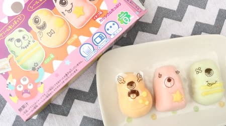 [Tasting] Educational confectionery "Cake monster" Let's make your own fluffy monster that you can eat! Lentin easy mini cake