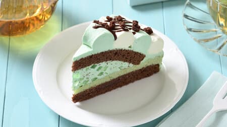 Ginza Cozy Corner "Chocolate Mint Cake" "Chocolate Mint Sable" A refreshing summer-only dessert!