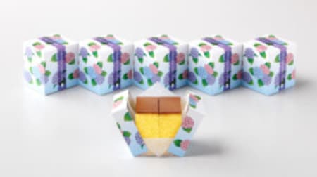 Fukusaya "Fukusaya Hydrangea Cube" Colorful hydrangea package that colors the rainy season