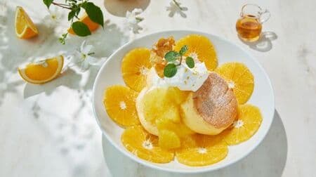 "Miracle Pancake Ohisama Mandarin" Limited to 20 meals a day from FLIPPER'S!