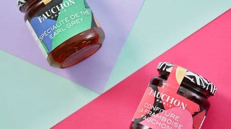 FAUCHON "Earl Grey Tea Jam" and "Raspberry Jam (with Champagne)" Add to soda water and ice cream!