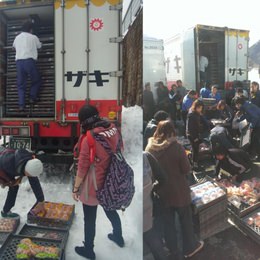 山崎製パン、すた丼屋、スタバ…大雪で立ち往生した人たちを救った温かい行動が話題に