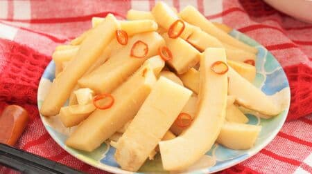 A simple recipe for "homemade Menma" made with boiled bamboo shoots! Also for side dishes and snacks of white rice