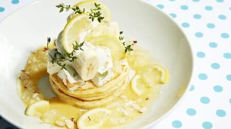 JS Pancake Cafe Lemon Fair! Refreshing "lemon and summer fruit ice cream pancakes" etc.