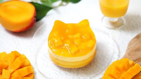 Neko Neko Cheesecake "Neko Neko W Cheesecake Mango" Seasonal! Rich and smooth mouthfeel