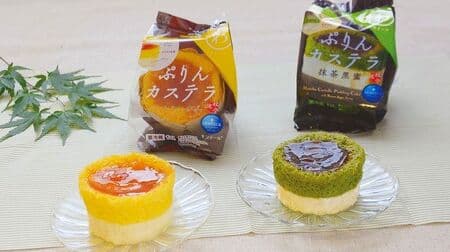 Monteur "Purin Castella" "Purin Castella / Matcha Black Honey" Japanese and Western eclectic cold "Wa Sweets"