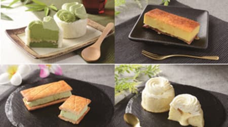 Lawson "Ya Roll Uji Matcha" "Uchi Cafe Specialite Dew Maro Custard Flan" "Uchi Cafe Specialite Dew Iro Melon Butter Biscuit Sandwich" and other new sweets!