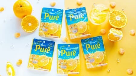 Kanro "Puregumi Amanatsu Soda" 5 types of packages to choose from! Amanatsu x soda for a refreshing summer mood