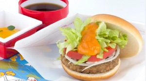 "Vegetable burger" for JAL in-flight meal "AIR Moss"-Carrot sauce is the point