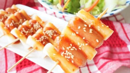 韓国グルメ「ソトックソトック」簡単レシピ！ソーセージ × おもち × 甘辛タレのクセになる美味しさ