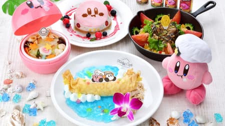 "Kirby Cafe Summer 2021" for a limited time! "Chef Kawasaki's stamina full tank! Yakiniku pilaf" "Henshin! Natsukiro jelly soda" etc. appeared