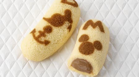 "Mickey & Friends / Tokyo Banana" Mitsuketta "" Limited quantity at 7-ELEVEN! With chocolate banana custard cream that is delicious even when frozen