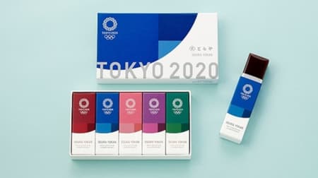 とらや「東京2020オリンピックエンブレム 小倉羊羹5本入」「東京2020パラリンピックエンブレム 小倉羊羹5本入」数量限定！