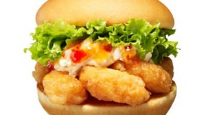 Finally revived! Crispy batter "Shrimp Burger"-At each Freshness Burger store