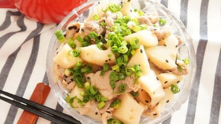 Simple recipe "stir-fried pork lotus root in sweet and sour sauce" for summer side dishes! Rich but refreshing aftertaste