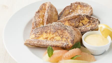 Sarabeth "Churo French" for a limited time! New sensation special French toast recommended for summer