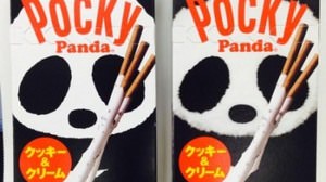 Did you find a fluffy panda? Glico "Pocky Panda Cookies & Cream"