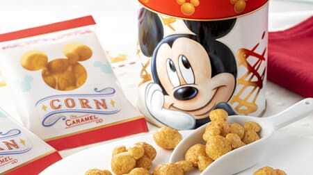"Mickey Mouse / Corn Caramel Flavor" Disney SWEETS COLLECTION by Tokyo Banana to New Summer!