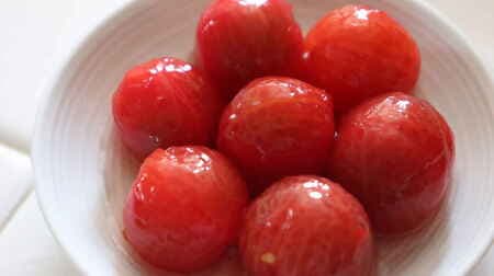 "Mini tomato mirin compote" recipe! Mirin's rich and juicy taste The jewel-like appearance is also beautiful