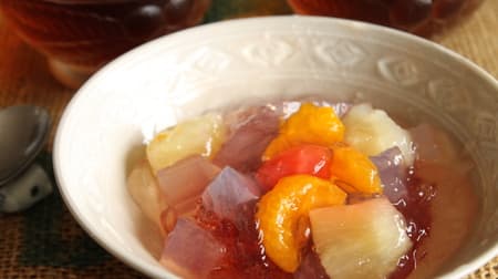I tried "Korean fruit punch Hanana pomegranate vinegar"! 7-ELEVEN limited refreshing jelly