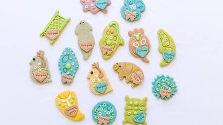 "Microbial cookie" From the living cookie kurimaro! A world view that looks like a microscope
